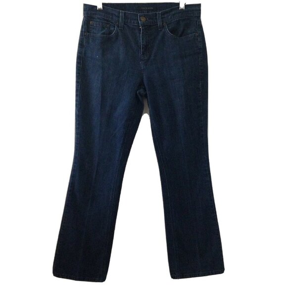 Tommy Hilfiger Womens Dark Rise Blue Jeans Size 10 - Picture 1 of 12